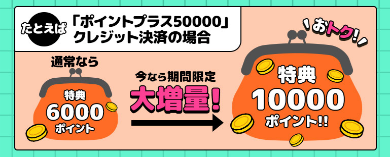 コミックシーモア「ポイントプラス」増量キャンペーン