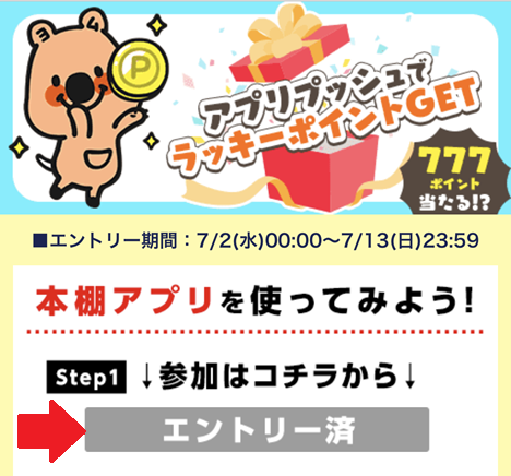 キャンペーンの注意点