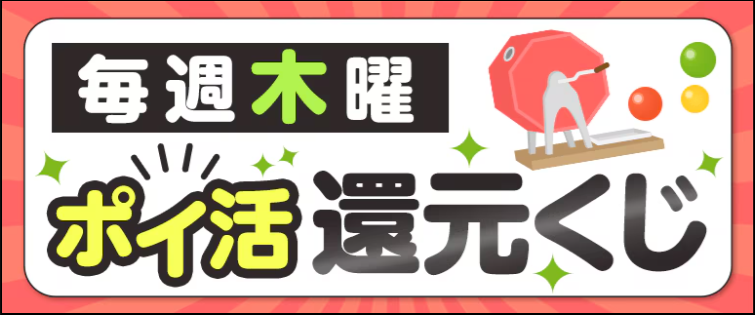 木曜の還元くじ