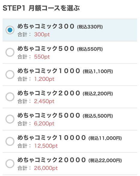 月額コースの解説